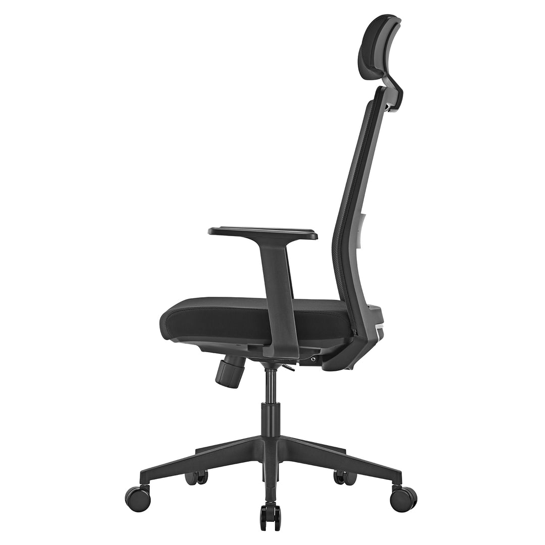 Ergo Office Premium ergonomischer Bürostuhl mit hoher Rückenlehne, max. 150 kg, ER-425