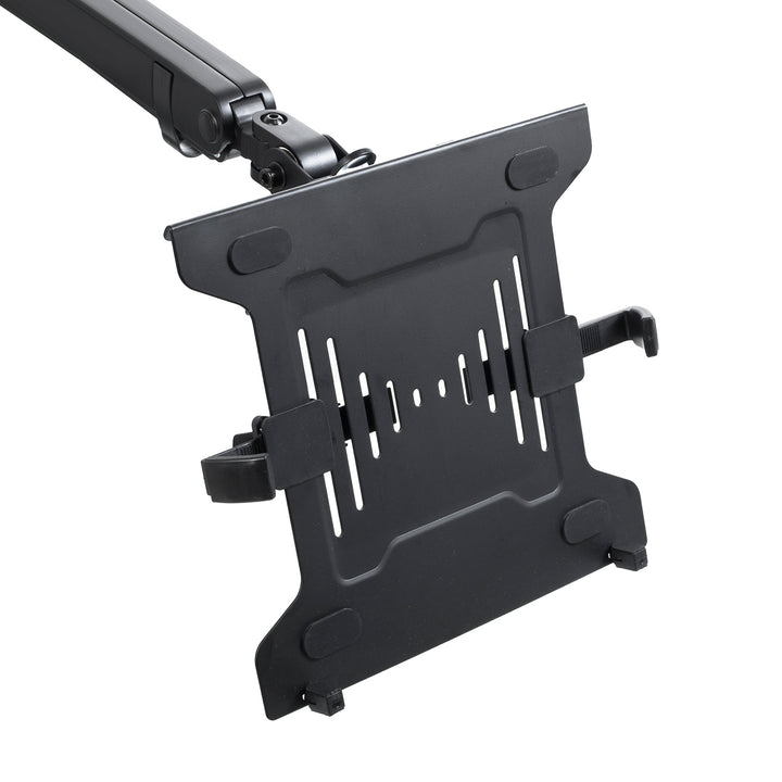 Maclean MC-813 Dual Monitor Bracket Desk Mount Holder For Monitor & Laptop 17" - 32" 8kg VESA Universal