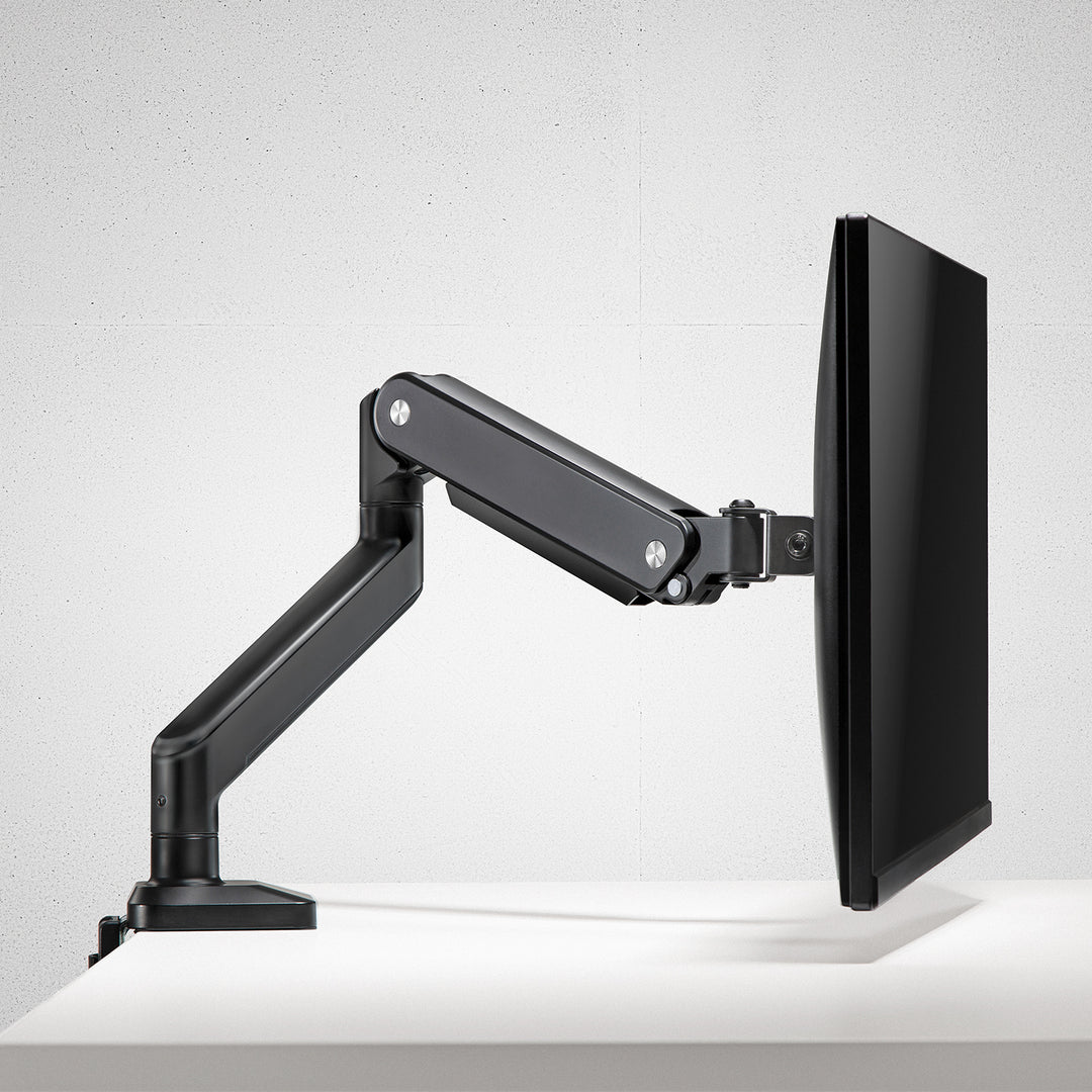 Ergo Office ER-445 Monitorhalterung, Bildschirmarm 17"-35" Grau/Silber VESA 75x75, 100x100