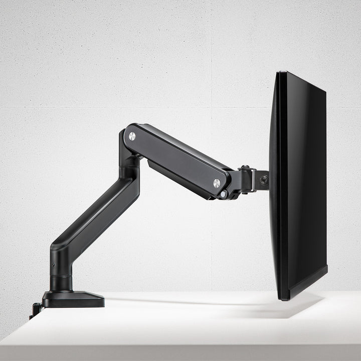 Ergo Office ER-445 Monitorhalterung, Bildschirmarm 17"-35" Grau/Silber VESA 75x75, 100x100