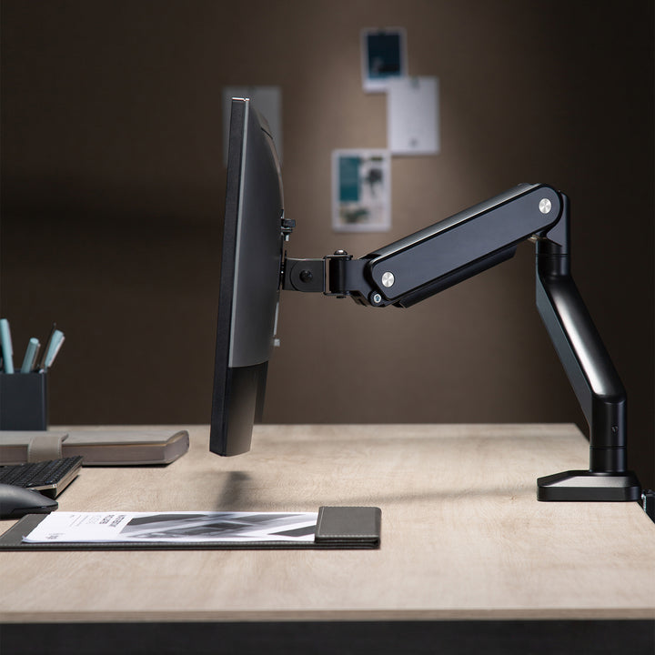 Ergo Office ER-445 Monitorhalterung, Bildschirmarm 17"-35" Grau/Silber VESA 75x75, 100x100