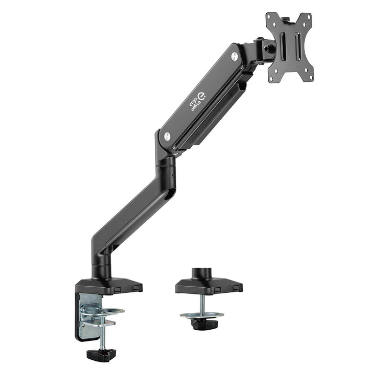 Ergo Office ER-445 Monitorhalterung, Bildschirmarm 17"-35" Grau/Silber VESA 75x75, 100x100