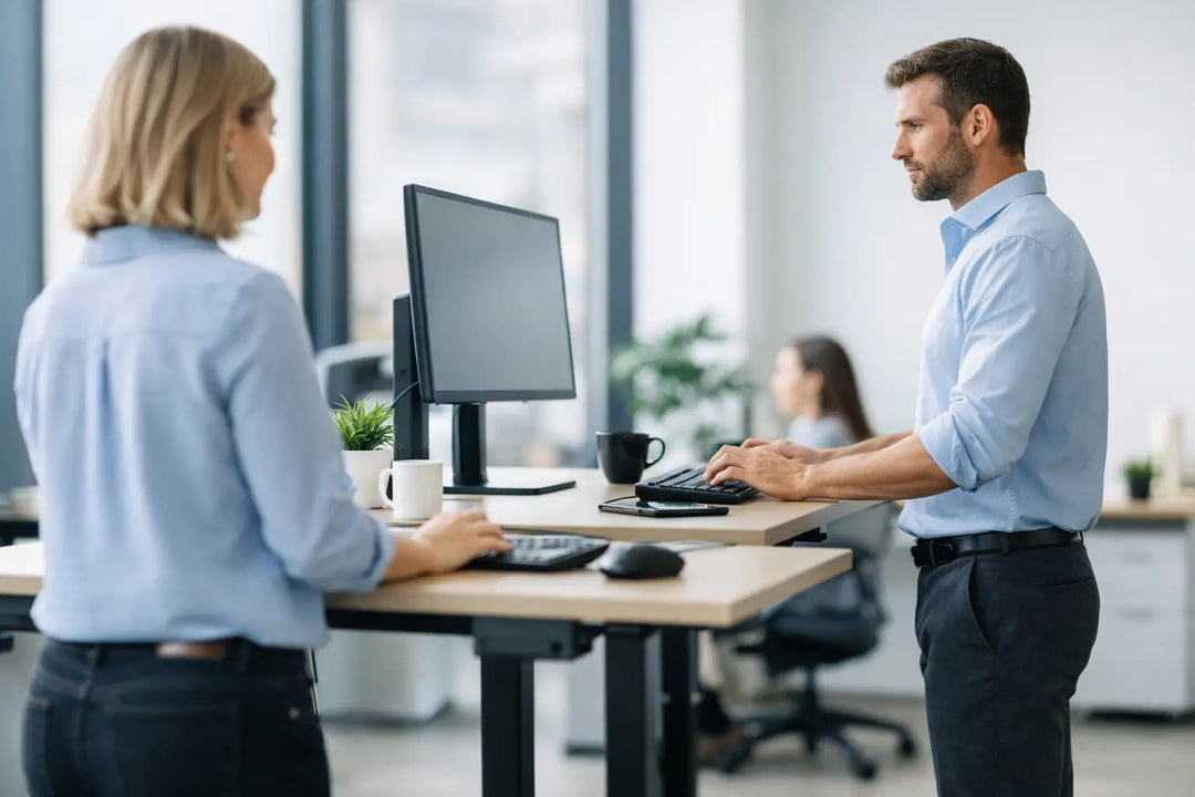 Ist Stehen am Arbeitsplatz gesund? Die Praxis