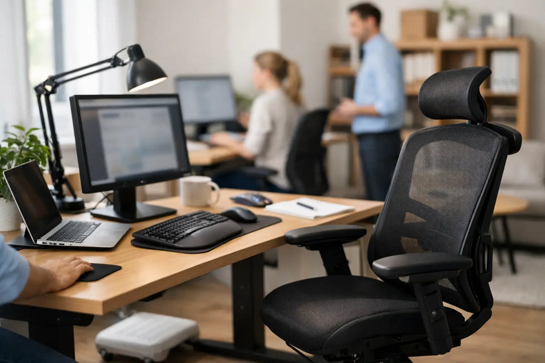 Arbeitsplatzergonomie für kleine Unternehmen