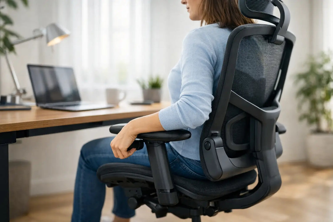 Bürostuhl-Ergonomie richtig einstellen im Homeoffice