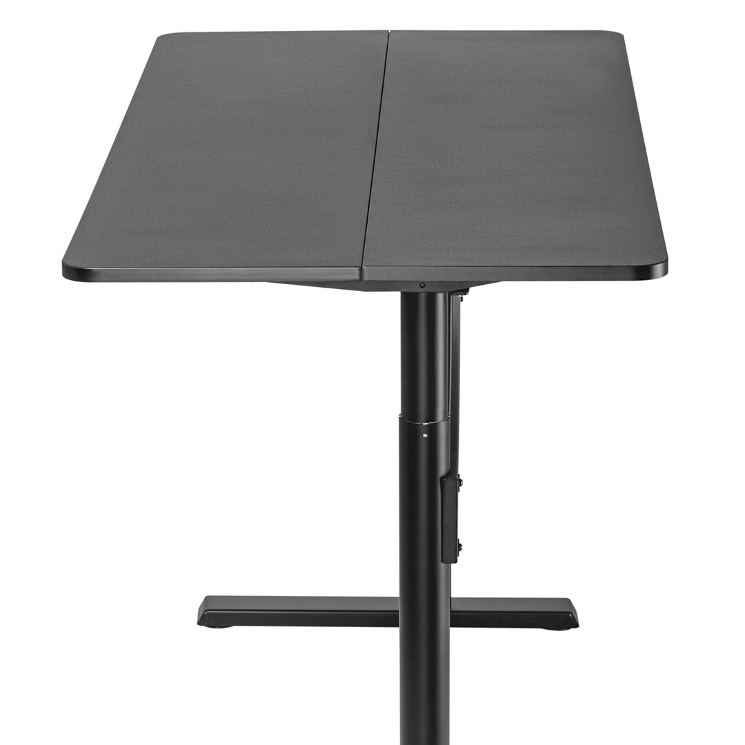 Ergo Office ER-453 Table Desk with Top 140x68cm, Gas Spring, Height Adjustment, for Standing and Sitting Work, Max Height 115cm