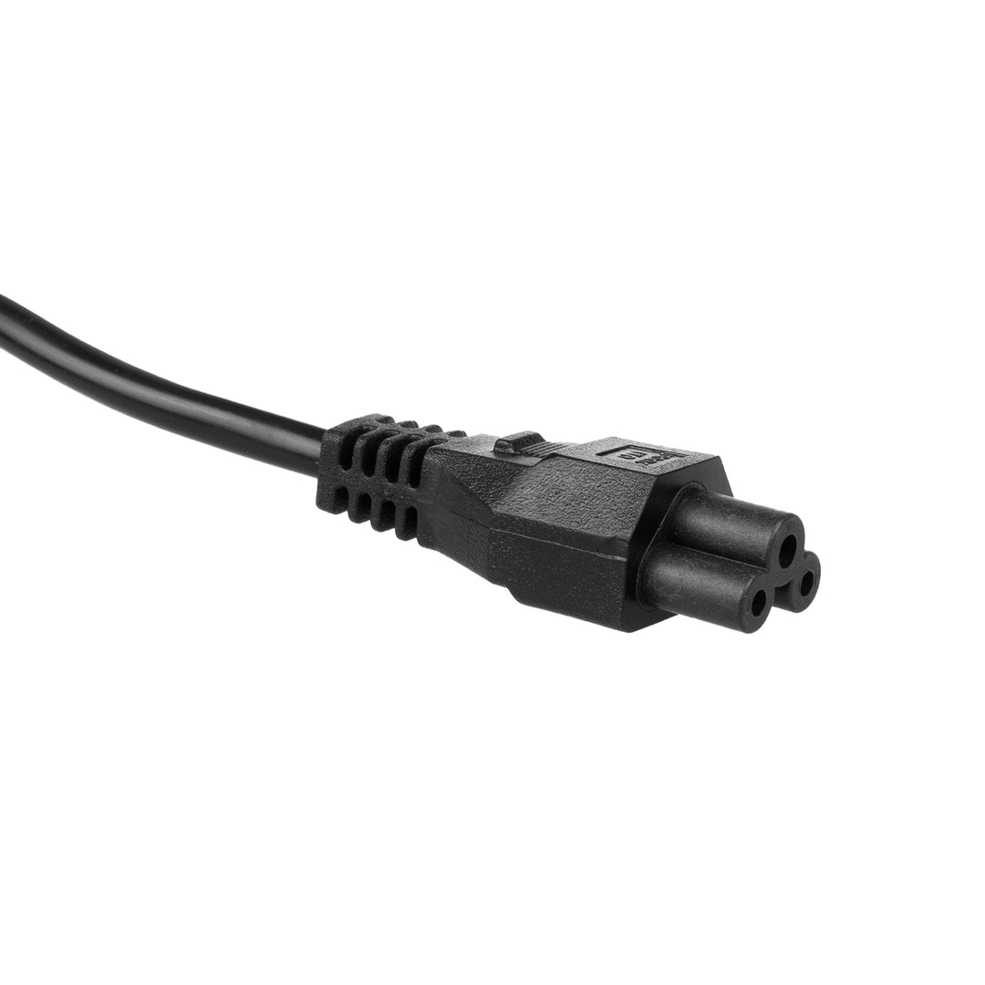 Maclean cloverleaf power cable, 3 pin, EU plug, 1.5m, MCTV-857