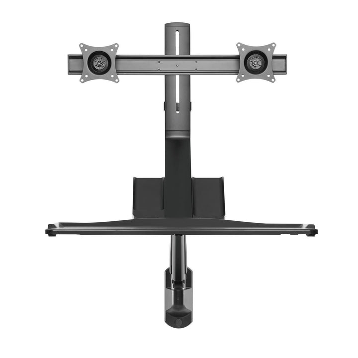 Maclean MC-633 Monitorbeugel Muurbevestiging Toetsenbordplank Zit-sta Werkstation VESA 17" - 32"