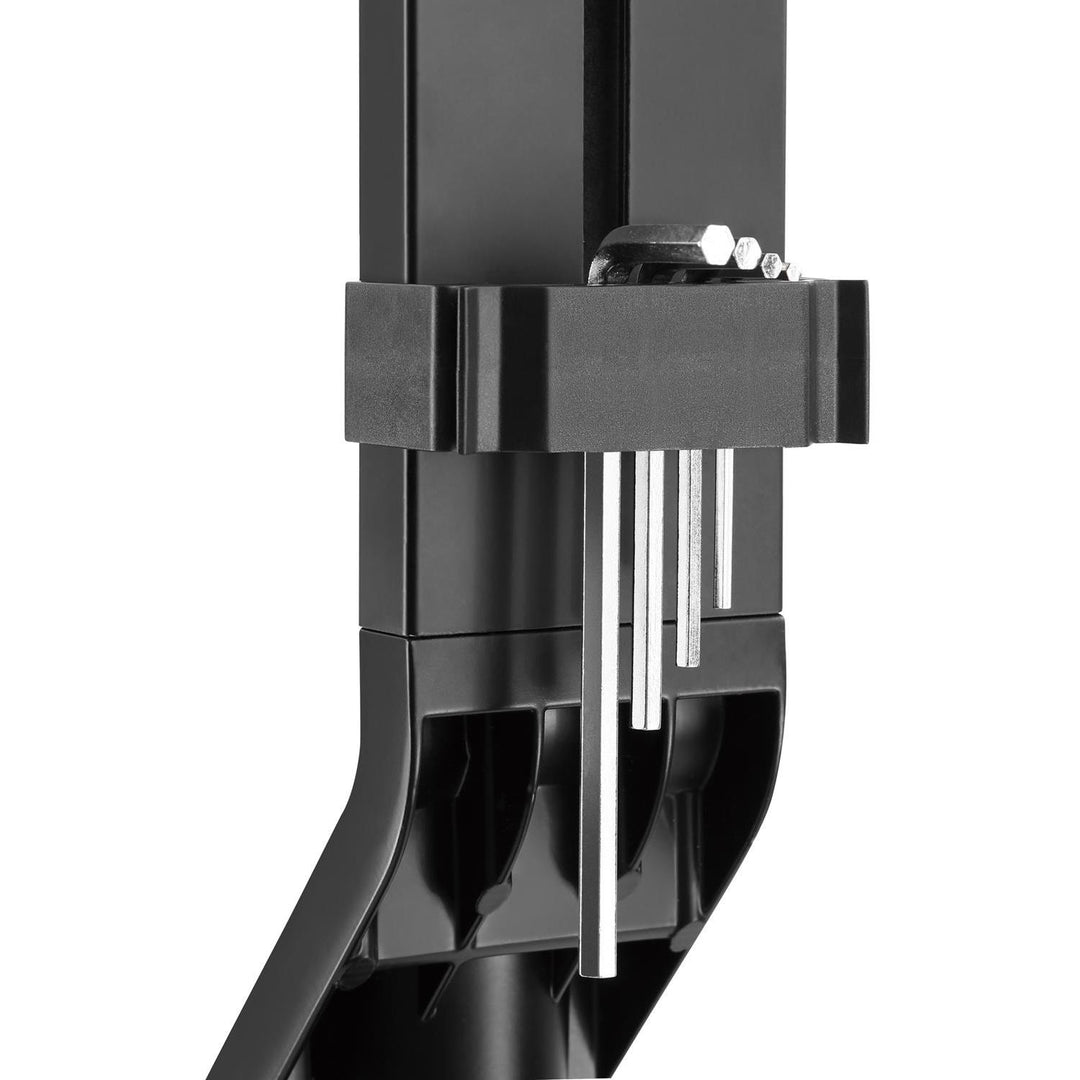 Maclean MC-633 Monitorbeugel Muurbevestiging Toetsenbordplank Zit-sta Werkstation VESA 17" - 32"