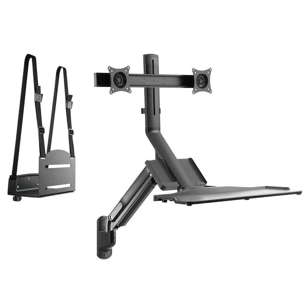Maclean MC-885 B computerhouder zwart verstelbaar max. 10kg