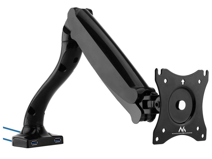 Maclean - MC-673 Table Monitor Arm Mount 13-27" 360° USB