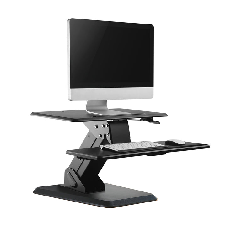 Maclean Brackets MC-792 - Sit & Stand Workstation with Keyboard Tray