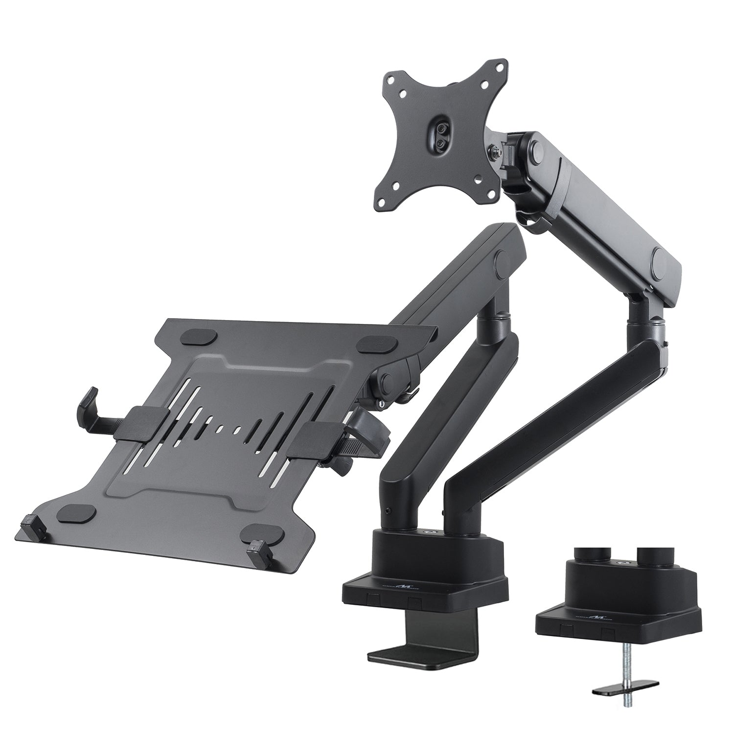 Maclean MC-813 Dual Monitor Bracket Desk Mount Holder For Monitor ...