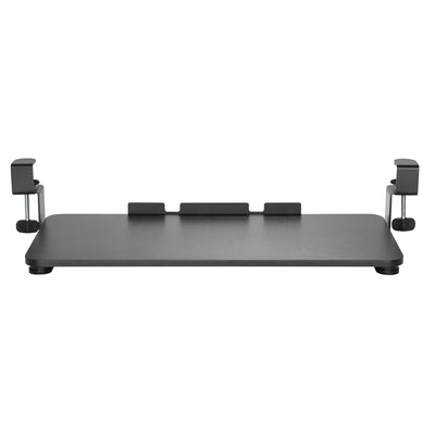 Maclean MC-839 Keyboard Mouse Holder Mounting Under Desk Tray Mount Extra Sturdy Office Steel