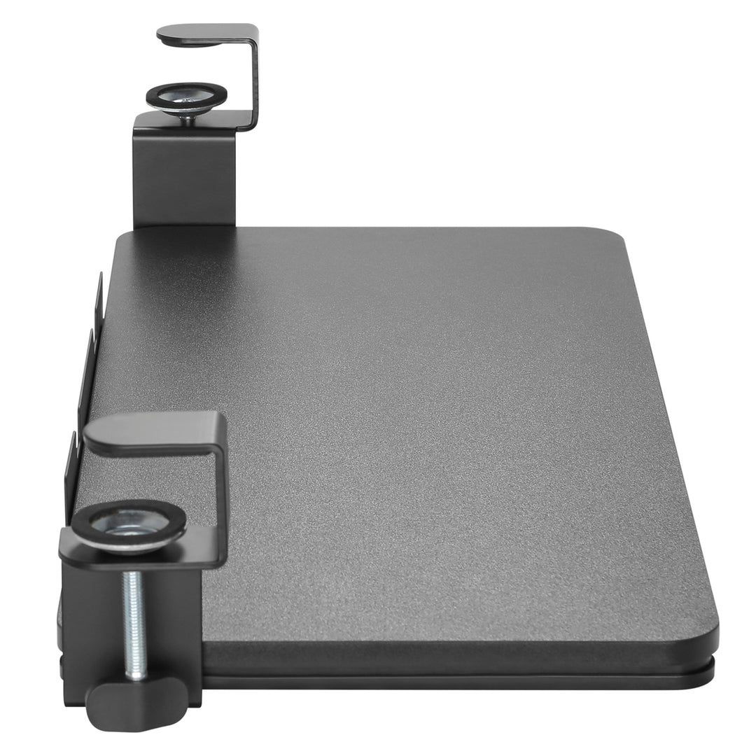 Maclean MC-839 Keyboard Mouse Holder Mounting Under Desk Tray Mount Extra Sturdy Office Steel