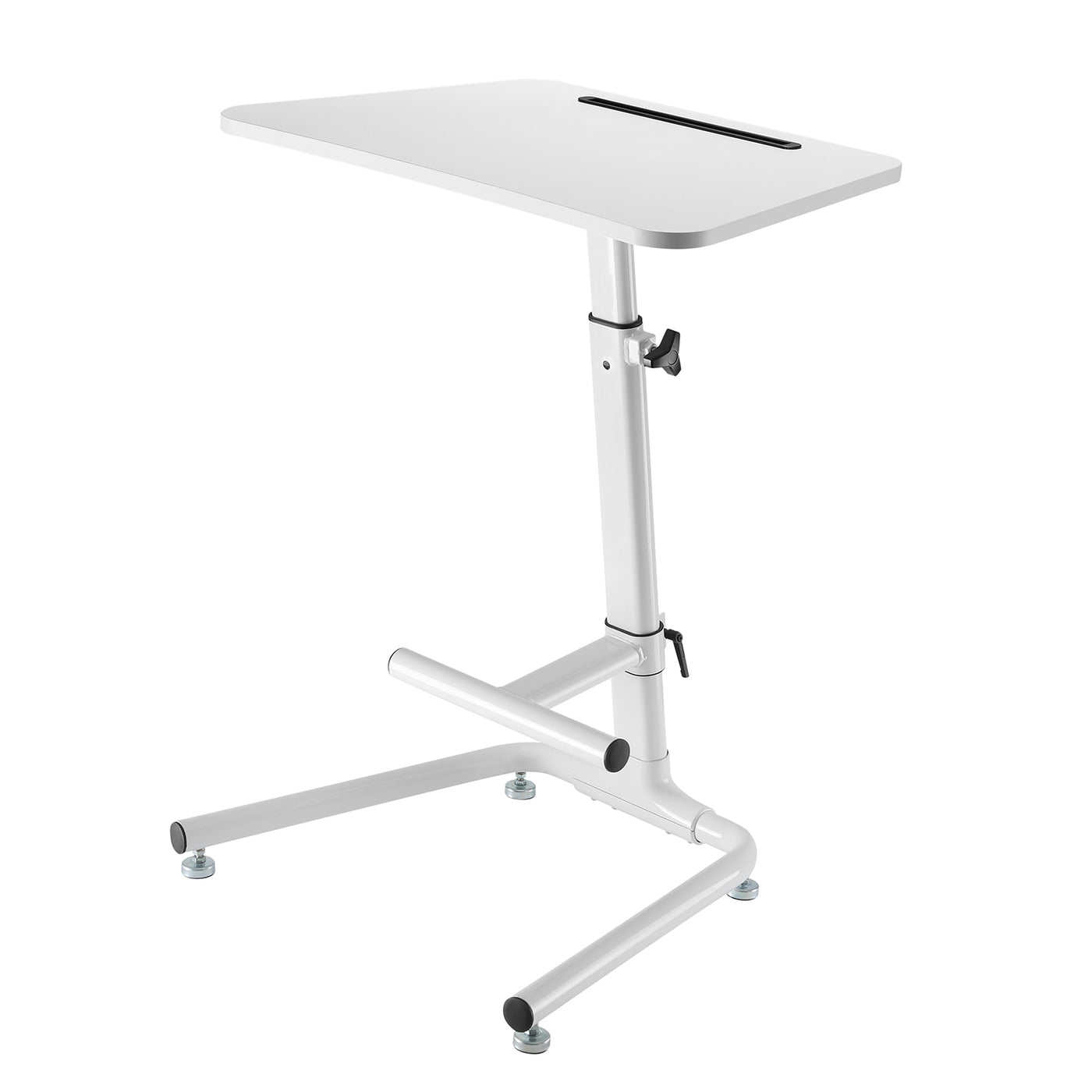 Maclean MC-849 Laptop Desk Stand Fußhocker Anti-Rutsch-Fußhocker Einstellbare ergonomische Position Sitzen Stehen