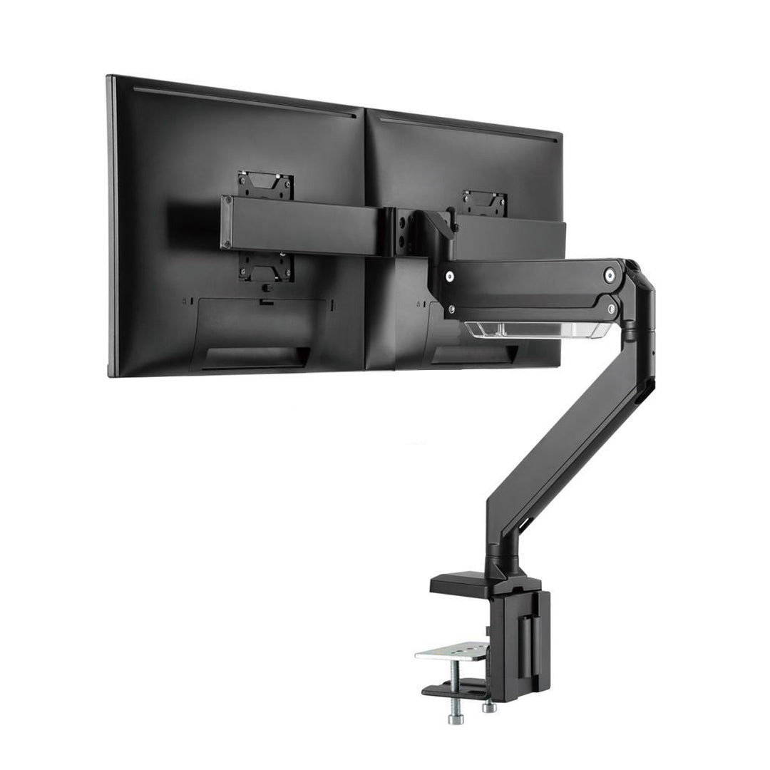 NanoRS RS115 Monitor Bracket Desk Mount Double Arm LED LCD Gaming Universal 17'' - 32" 8kg VESA