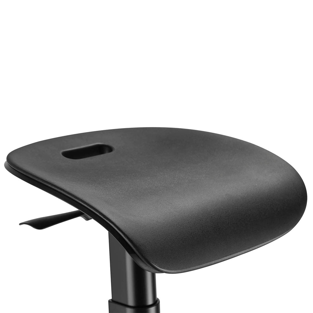 Maclean MC-872 Ergonomic Office Stool with Height Adjustment, Standing Stool