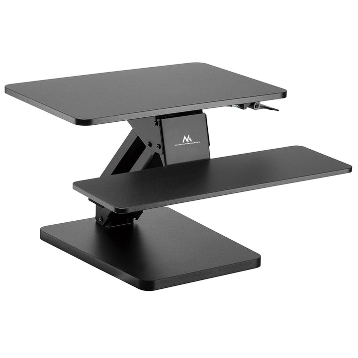 Maclean MC-882 Desk Stand for Laptop, Monitor, Keyboard, Mouse, for Sitting and Standing Work Position Ergonomic Stand