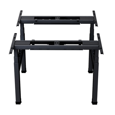Ergo Office ER-404B Electric Double Height Adjustable Standing/Sitting Desk Frame without Desk Tops Black