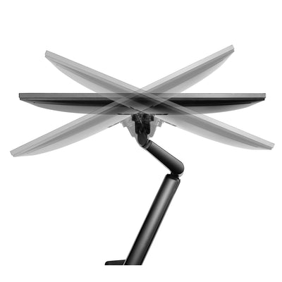 Ergo Office ER-405B Monitor Bracket Holder Table Desk Mount Arm Swivel Tilt Rotatable 13" - 32" VESA