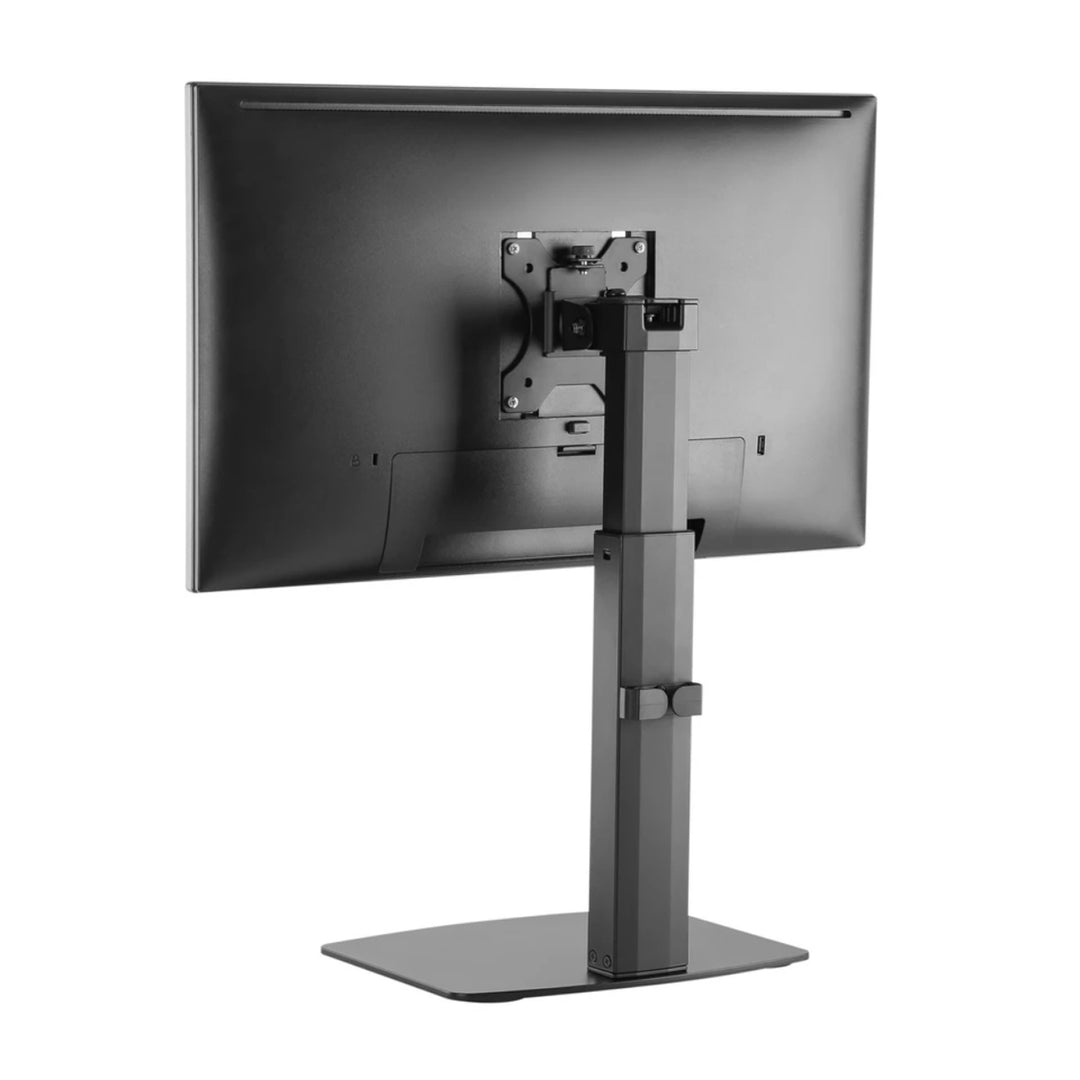 ERGOOFFICE ER-410 Monitorhalterung, freistehend, Schreibtischhalterung, 17–32 Zoll, gebogenes LCD, LED, VESA