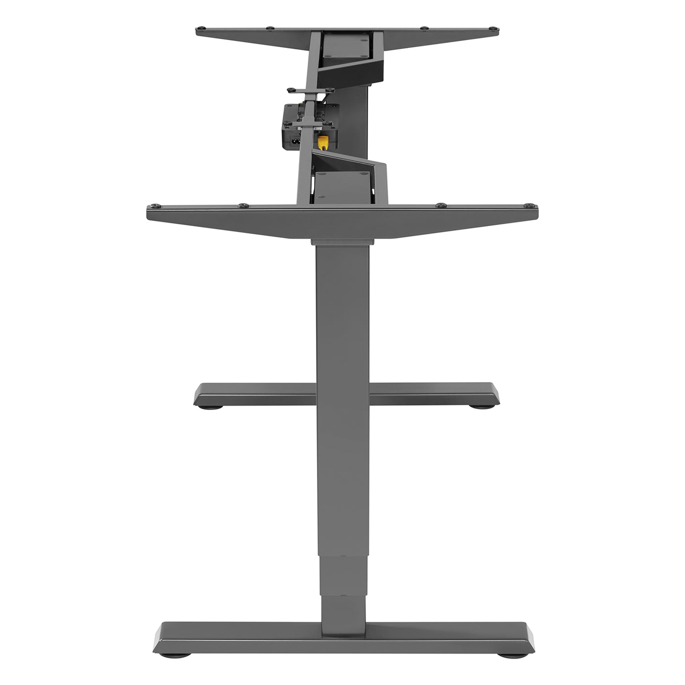 Desk Frame Electric Height Adjustable Touch Panel Sit Stand Without Tabletop Office