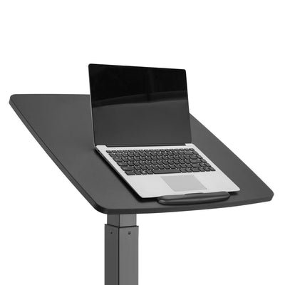 MacleanMC-892B Laptop Bureaustandaard Zit Hoogte Verstelbaar Pedaal Kantelbaar Universeel Ergonomisch Draagbaar