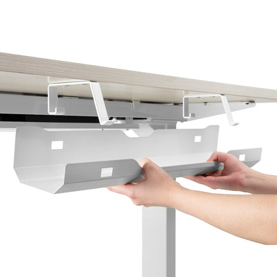 ERGOOFFICE ER-431W Cable and Wire Organizer Under-Desk Mounting