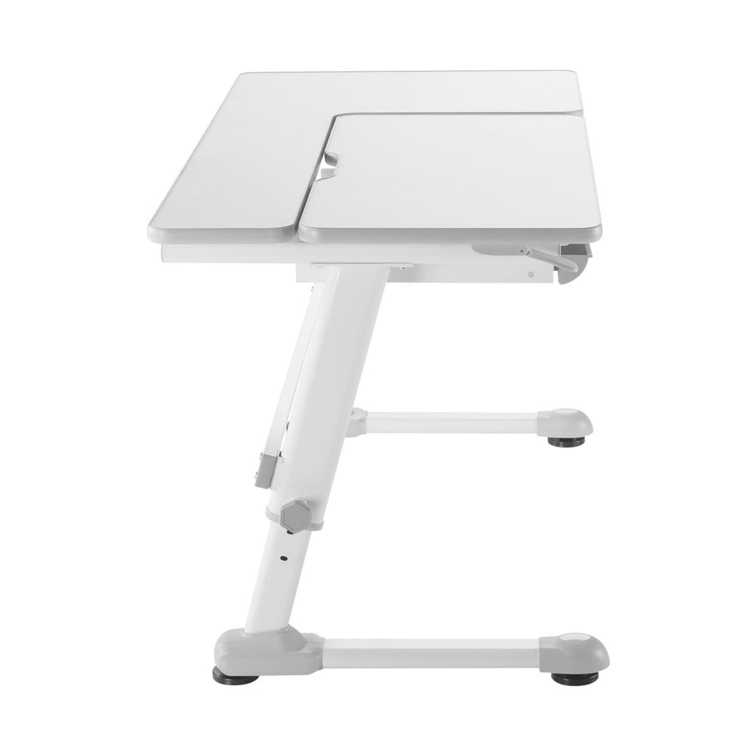 ERGOOFFICE Kids Ergonomic Desk with Adjustable Height max. 75cm, 60 - 76 cm,