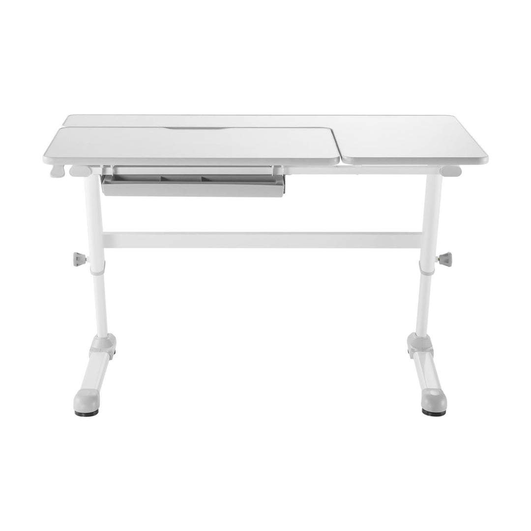 ERGOOFFICE Kids Ergonomic Desk with Adjustable Height max. 75cm, 60 - 76 cm,