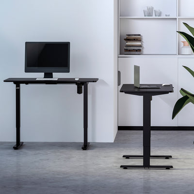 Electric Standing Sitting Desk Height Adjustable Sit Stand Computer Laptop Office Gaming